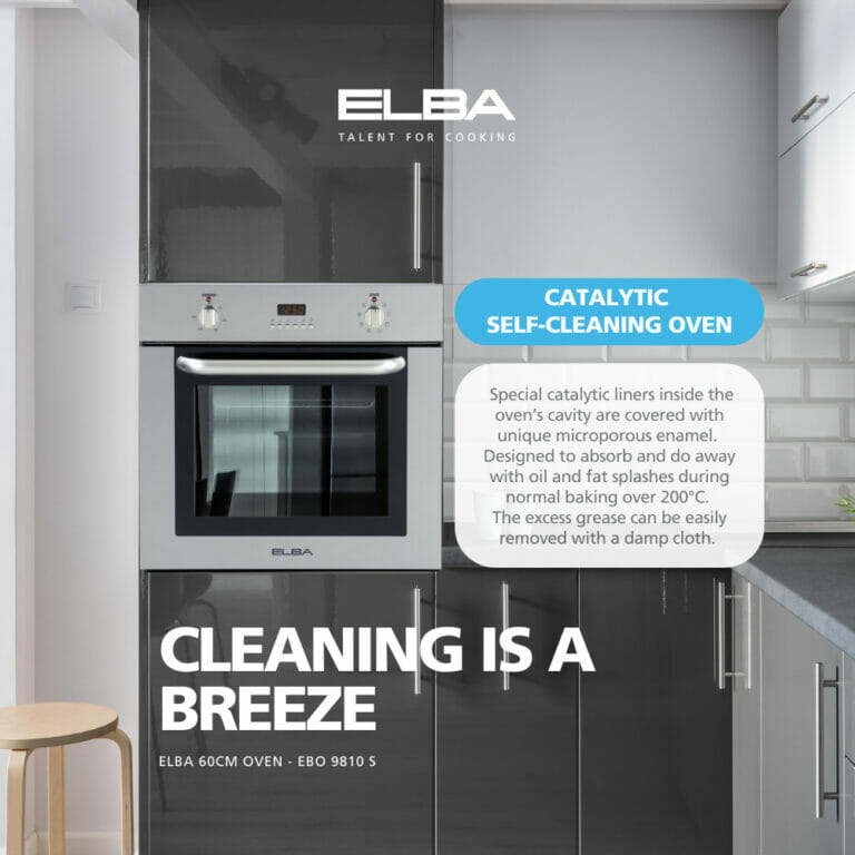 Catalytic Self Cleaning Oven EBO 9810 S ELBA SINGAPORE